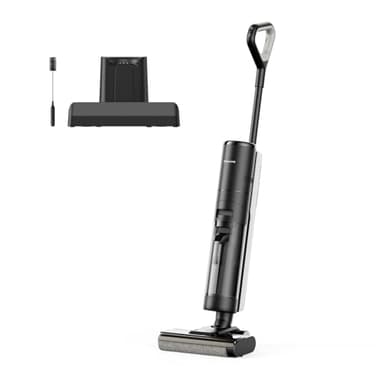 dreame (ドリーミー) G10 乾湿両用 水拭き 掃除機 7000Pa吸引力 温風乾燥 自動洗浄 30分間長時間稼動 LEDディスプレイ 床拭き モップ機能付き 拭き掃除 両方 コードレス スティック 掃除機 軽量 クリーナー