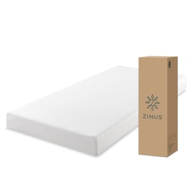 ZINUS 低反発 マットレス シングル 厚さ 15cm Green Tea 緑茶成分 抗菌 防臭 3層構造 通気性 体圧分散 メモリーフォーム やわらかめ 敷布団 天然由来成分 | 圧縮梱包 ベッド 一人暮らし ジヌス | 日本正規品 GTFM