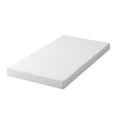 ZINUS 三つ折り 低反発 マットレス シングル 厚さ 8cm Tri-Fold 抗菌 防臭 3層構造 吸湿性 体圧分散 ジェルメモリーフォーム ラテックスフォーム やわらかめ 敷布団 折りたたみ | 圧縮梱包 ベッド ジヌス | 日本正規品 TRI