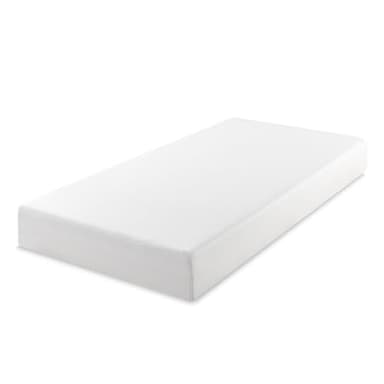 ZINUS 低反発 マットレス シングル 厚さ 20cm Green Tea 緑茶成分 抗菌 防臭 3層構造 通気性 吸湿性 体圧分散 メモリーフォーム やわらかめ 天然由来成分 | 圧縮梱包 ベッド 一人暮らし ジヌス | 日本正規品 GTFM ホワイト