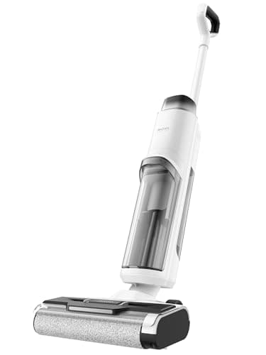 MOVA K10 Pro 水拭き掃除機 自走式 コードレス 汚れ検知可能 体感重量0.9kg 15000Paの吸引力 乾湿両用掃除機 自動洗浄 電解水除菌 連続稼働30分 大容量水タンク 床拭き LED表示画面 音声ガイド 店舗用 業務用掃除機 1年間メーカー保証