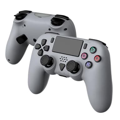 PS 5/PS 5 Pro/PS 5 Slim/PCに対応した無線コントローラ-高度な後退ボタンプログラミング/スピーカ/精密ジョイスティック/Trumbo（青灰色）を内蔵した無線コントローラ