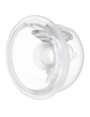 MomcozyオリジナルS9 Pro/S12 Pro交換用アクセサリー、Momcozy S9 Pro/S12 Pro搾乳器専用（ダブルシールドフルセットコレクターカップ24mmフランジ付き、180ml、1個入り）