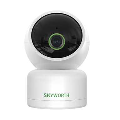 【400万画素・GoogleTV対応・プライバシー機能】 Skyworth ペットカメラ iphone対応 見守りカメラ 防犯カメラ 動体検知 自動追尾 360°PTZ首振り 監視カメラ スマホ通知 警報通知 赤外線暗視 双方向会話 24h常時録画 屋内Wi-Fiカメラ 接続台数無制限 犬/猫/お年寄り 室内カメラ 接続簡単