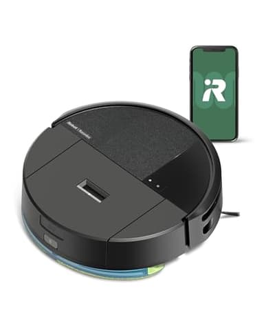 ルンバ（Roomba）205 DustCompactor Combo ロボット (ロボット掃除機) アイロボット（iRobot）【水拭き/両用/ゴミ圧縮機能付きダスト容器/日本の住宅向けに開発/LiDARナビゲーション/パワーリフト吸引/スマートスクラブ対応/マッピング 掃除経路確認/アプリ操作/落下防止/Amazon.co.jp購入時12ヶ月保証/L121060】ブラック