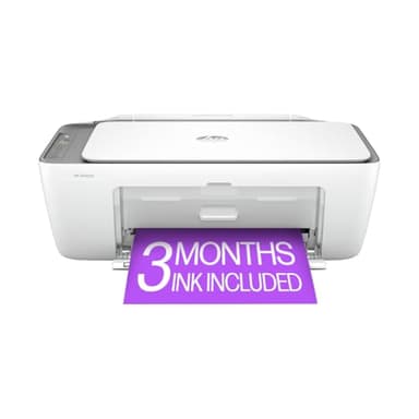 HP DeskJet 2855e Wireless All-in-One Color Inkjet Printer, Scanner, Copier, Best-for-home, 3 months of ink included (588S5A)