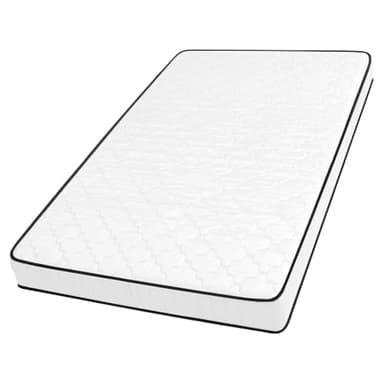 アイリスプラザ 高密度ポケットコイルマットレス 身体の負担を軽減 独立コイル528個 極厚20cm 表面さらっと しっかり硬め らくらく設置 圧縮梱包でお届け シングル ホワイト×ブラック PKMTN-S