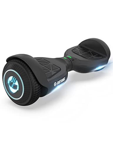 Gotrax EDGE 電動スクーター 立ち乗り二輪車 バランススクーター 6.5インチタイヤ LEDライト 200Wモーター キックボード スマートスクーター 乗用おもちゃ 子供/大人用 誕生日プレゼント/ギフト PSE認証済 耐荷重20-80KG 黒/ピンク/紫/ティール