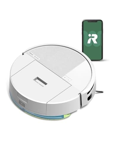 ルンバ(Roomba)205 DustCompactor Combo ロボット (ロボット掃除機) アイロボット(iRobot)【水拭き/両用/ゴミ圧縮機能付きダスト容器/日本の住宅向けに開発/LiDARナビゲーション/パワーリフト吸引/スマートスクラブ対応/マッピング 掃除経路確認/アプリ操作/落下防止/Amazon.co.jp購入時12ヶ月保証/L121260】ホワイト