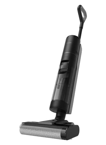 dreame (ドリーミー) H12S 水拭き掃除機 吸引＆水拭き2in1 ブラシ自動洗浄と温風乾燥 除菌 壁際まで届くブラシ設計 16000Pa強力吸引 35分間連続稼働 インテリジェントな汚れ検知と自動吸引力調整 大容量水タンク 音声ガイド 高速モーター 静音設計 3つの運転モード 専用洗剤
