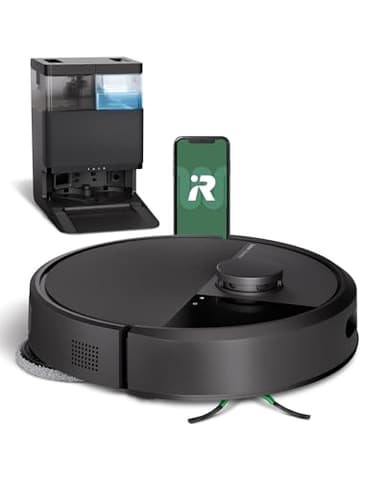 ルンバ（Roomba）Plus 405 Combo ロボット + AutoWash 充電ステーション (ロボット掃除機) アイロボット（iRobot）【水拭き/両用/多機能充電ステーション搭載/自動ゴミ収集/モップの自動洗浄・乾燥機能付き/パワーリフト吸引/スマートスクラブ対応/マッピング/アプリ操作/落下防止/Amazon.co.jp購入時12ヶ月保証/G185060】ブラック
