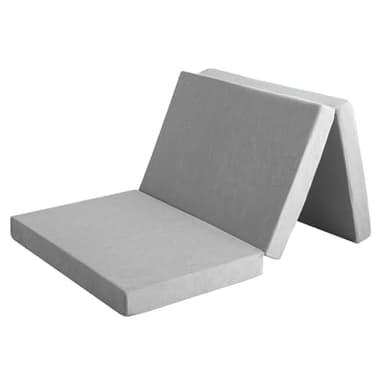 タンスのゲン マットレス シングル【全部洗える】厚み10cm「純」高反発(R) 密度25D 硬さ190N 三つ折り 敷布団 パイル 13810084(100394)