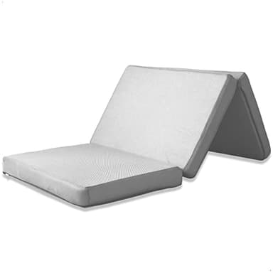 タンスのゲン マットレス シングル【全部洗える】厚み10cm「純」高反発(R) 密度25D 硬さ190N 三つ折り 敷布団 メッシュ 13810084(100395)