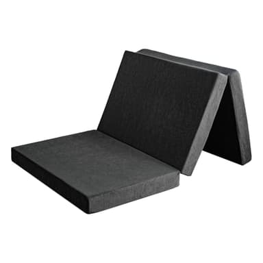 タンスのゲン マットレス シングル【全部洗える】厚み10cm「純」高反発(R) 密度25D 硬さ190N 三つ折り 敷布団 パイル 13810084(100399)