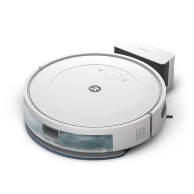 ルンバ コンボ Essential robot ホワイト ロボット掃除機 アイロボット(iRobot) 掃除機掛けと水拭き掃除が一度で完了 水拭き 両用 マッピング 薄型&静音設計 強力吸引 自動充電 Wi-Fi接続 Alexa対応 カーペット 畳 Y011260 【充電が全自動】