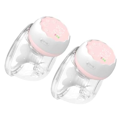 Daconovo ウェアラブル搾乳器 ハンズフリー電動搾乳器 授乳用 4モード 12吸引レベル 低ノイズ 内蔵バッテリー 180mlミルクコレクター付き 家庭旅行用 1パック WZ