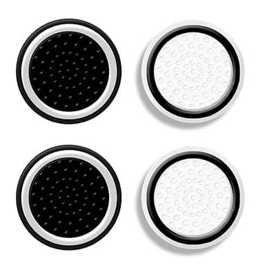 ShiMa Owl PS5コントローラーに対応、PS4コントローラーに対応、スイッチプロ コントローラに対応、Xboxコントローラーに対応できる 親指 スティックカバー シリコン コントローラー スティックキャップ