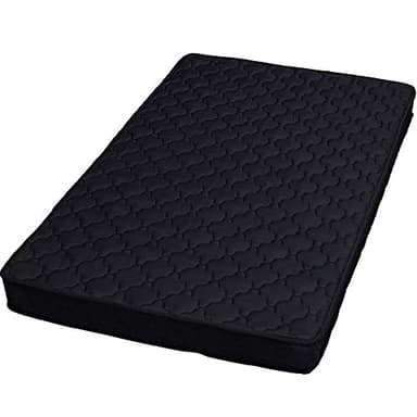 アイリスプラザ 長持ちボンネルコイルマットレス 厚さ16.5cm 連結コイル352個 ムレにくい高通気性 ISO9001取得工場で生産 表面やわらか 内側ウレタン2層構造 らくらく設置 圧縮梱包でお届け シングル ブラック BCMT-S