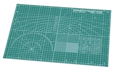 タミヤ クラフトツールシリーズ No.76 カッティングマット A3サイズ/グリーン プラモデル用工具 74076