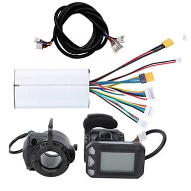 MLBLPZVZTG(売店) 5.5/6.5インチ カーボンファイバー 電動スクーター バイク 24/36V 250W コントローラー LCDモニター ブレーキセット ディスプレイ + ブレーキ + コントローラー フルセット スクーターパーツ(24V)