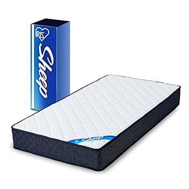 アイリスオーヤマ Sheep 眠りを変えるポケットコイルマットレス 極厚21mmウレタン入り 高密度コイル528個 ホテルライクな寝心地 抗菌防臭 防ダニ らくらく設置 圧縮梱包でお届け シングル しっかり硬め 厚さ21cm PMTS21H-S