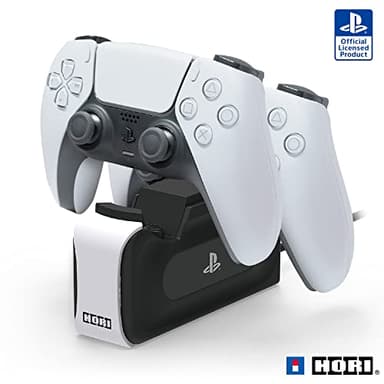 【PS5対応】DualSense™ワイヤレスコントローラー専用 充電スタンドダブル for PlayStation®5【SONYライセンス商品】