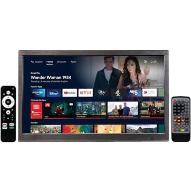 [東京Deco] スマートテレビ 14型 AndroidTV 地デジ内蔵 音声対応リモコン USBハードディスク録画 Googleアシスト搭載 (YouTube・primevideo・NETFLIX) Android11.0 3電源対応 壁掛け HDMI 2.4GHz/5.0GHz google グーグル クローム HDMI Bluetooth 型 SmartTV V o000