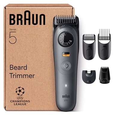 【Amazon.co.jp 限定】ブラウン ヒゲトリマー シリーズ5 BT5525 男性用 電動ヒゲトリマー メンズ シェーバー すばやく、手軽に、的確に、理想のヒゲスタイルへ シェービングヘッド付き