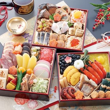 【冷蔵 盛付済 おせち 解凍不要】京都東山 料亭「はり清」監修おせち 清祥 [6.5寸3段 43品目 約3～4人前] 12/30日お届け※内容は昨年の情報
